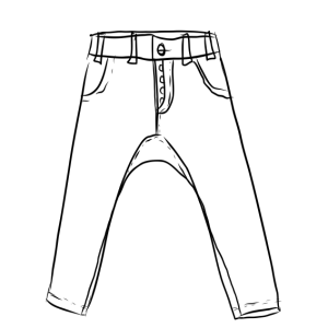 Designed man Jeans Pants